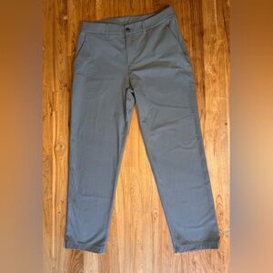 Lululemon Dress Pants Men’s 31 Classic Fit Trouser Warpstreme Grey Sage